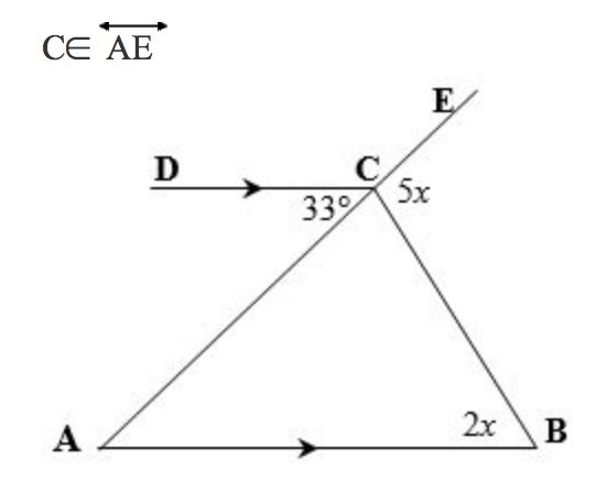 Find the value of x in each case. PLEASE SHOW WORK!!!-example-1