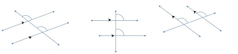 What can you say about the marked angles? A. They are corresponding angles and are-example-1