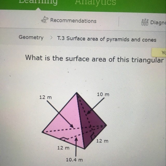 What is the surface area of this triangular pyramid-example-1