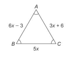 What is the length of side BC of the triangle? Enter your answer in the box. units-example-2