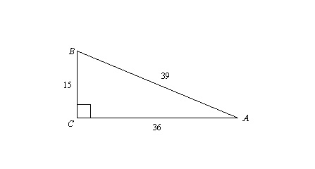 ﻿ 11. Use ∆ABC to find the value of cos B. 21. Use ∆ABC to find the value of tan B-example-1