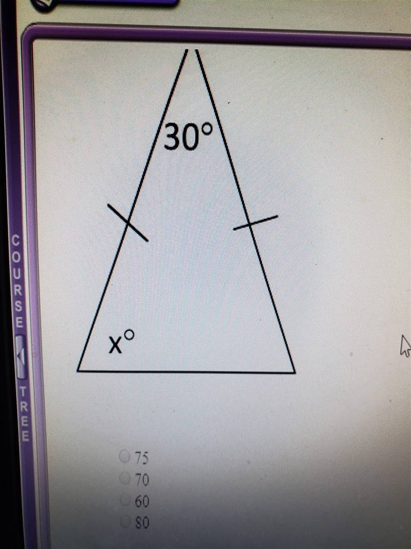 9. find the value of x. the answers are on the picture-example-1