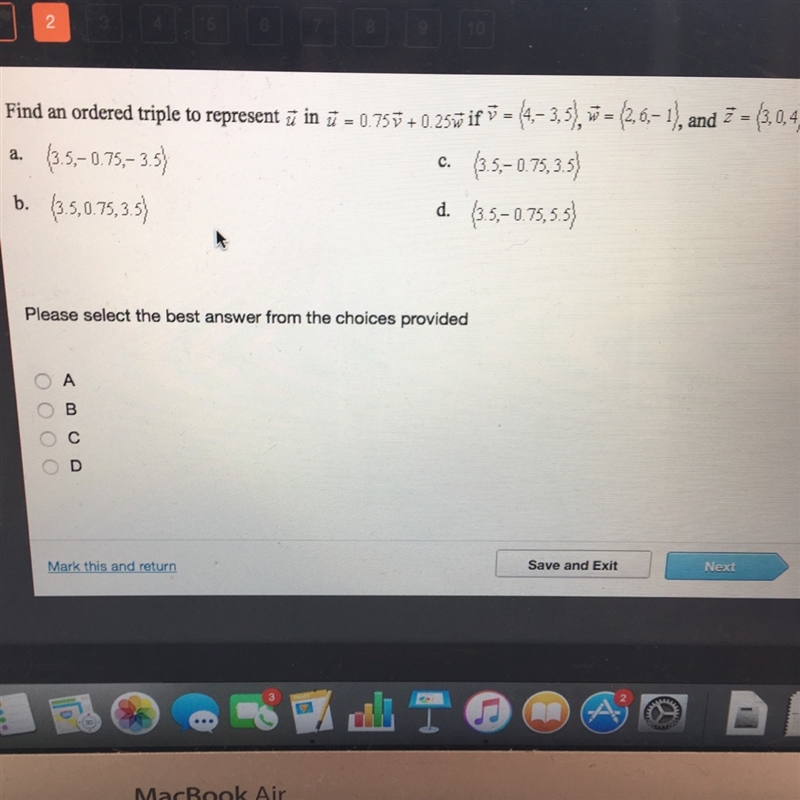 PRE-CALC/VECTORS IN THREE DIMENSIONAL SPACE PROBLEM-example-1