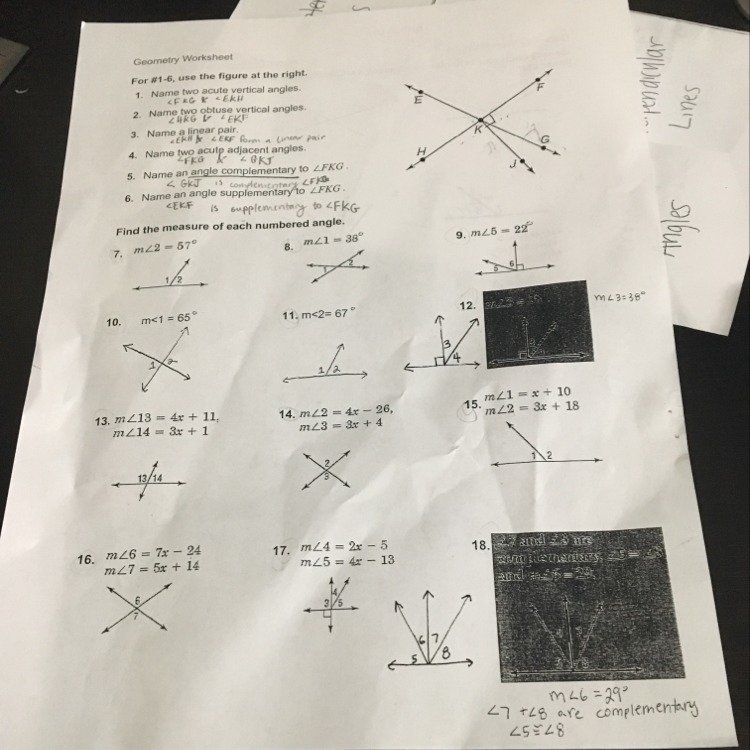 Numbers 7-18 I don’t understand how measuring angles work so if you could also provide-example-1