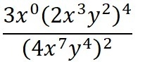 Simplify the following exponential expression. Show your work step by step and list-example-1