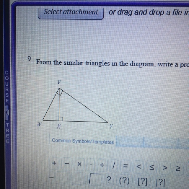 Write a proportion using the ratio WV/WX. Pls help ASAP!!-example-1