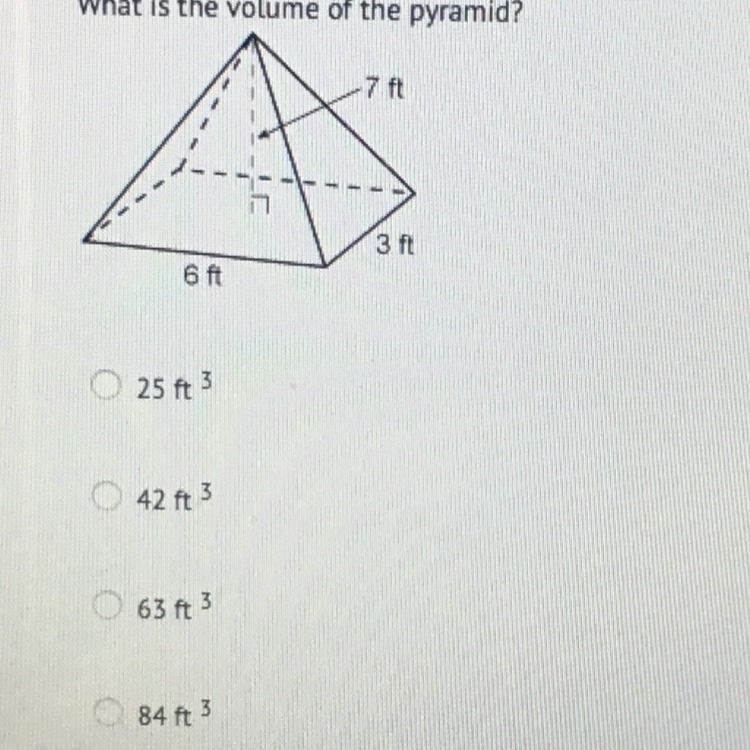 What is the volume of this pyramid shown ?-example-1