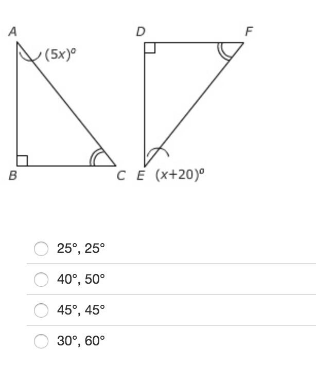 Identify m∠A and m∠E.-example-1