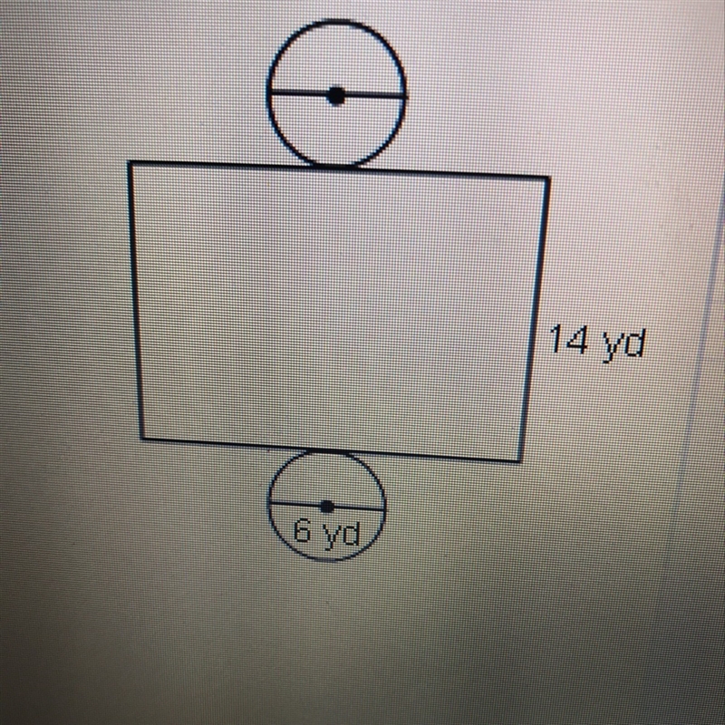 NEED HELP ASAP!!! Use the net to find the surface area of the cylinder. 14YD 6YD Give-example-1