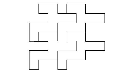 A section of a tessellated plane is shown. Which type of symmetry does the tessellated-example-1