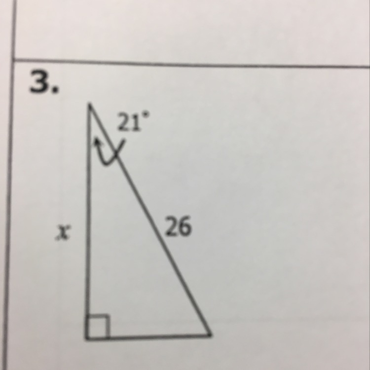 Have to find the missing sides with trigonometry ratios-example-1