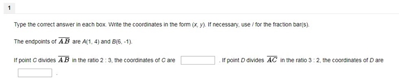 I dont know how to divide a line segment.-example-1