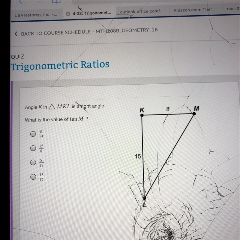 What is the value of tan M?-example-1