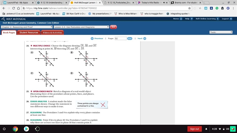 Please, someone, help me with number 24. Need to turn in soon!!-example-1