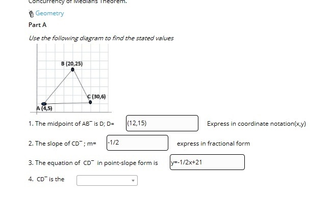 Geometry Help needed ive completed part of it but I think its wrong can you check-example-1