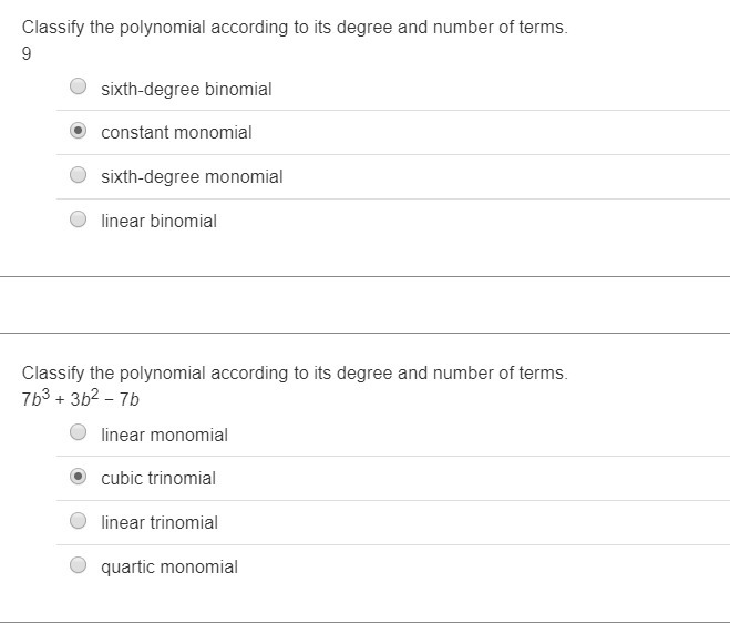 I really need help with these two questions. I wrote what I think they are, but I-example-1