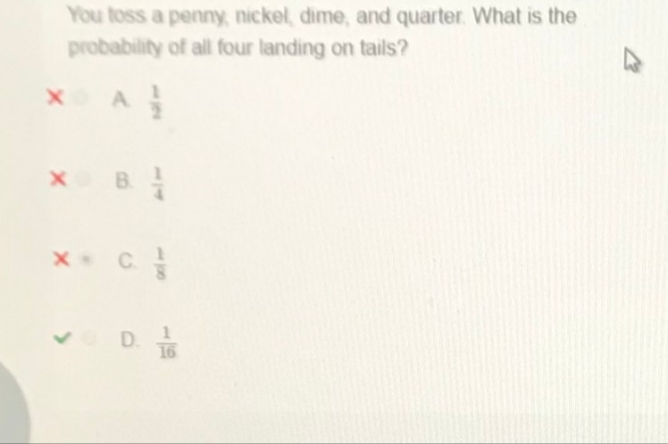 Can you help me out by showing your work ? i have no idea how my answer is wrong-example-1