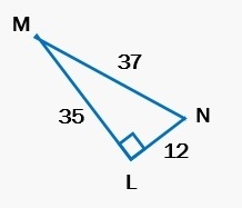 What is the sine of angle m? Leave your answer as a fraction, do NOT simplify.-example-1