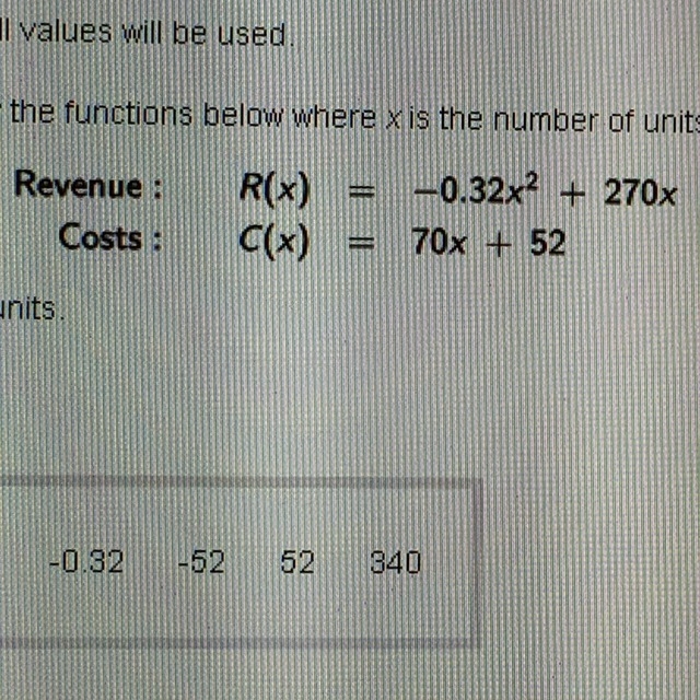 What’s the function representing the total daily profit, P(x), after selling x units-example-1