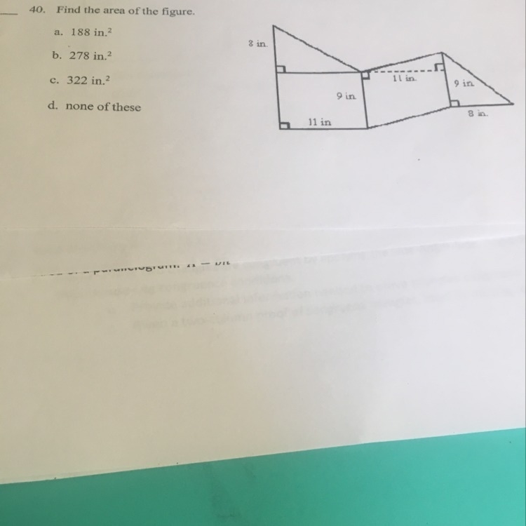 How would you solve the area-example-1