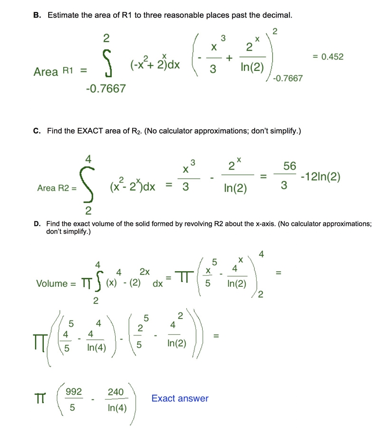 I would appreciate it if someone could please check my work on this calculus problem-example-2