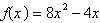 Heeeeellllpppppppppppp!!!! Evaluate the function for x=m/4 A. 2m^2-m B. m^2-m C. m-example-1