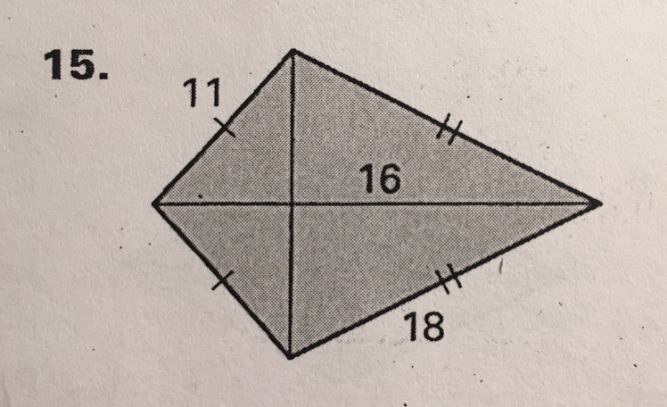 Can someone explain to me how to find the area of this kite? i understand the normal-example-1