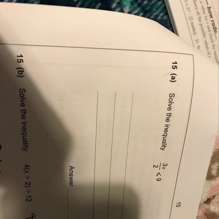 I need help answering both 15.a & 15.b picture is attached someone pls help!!-example-1