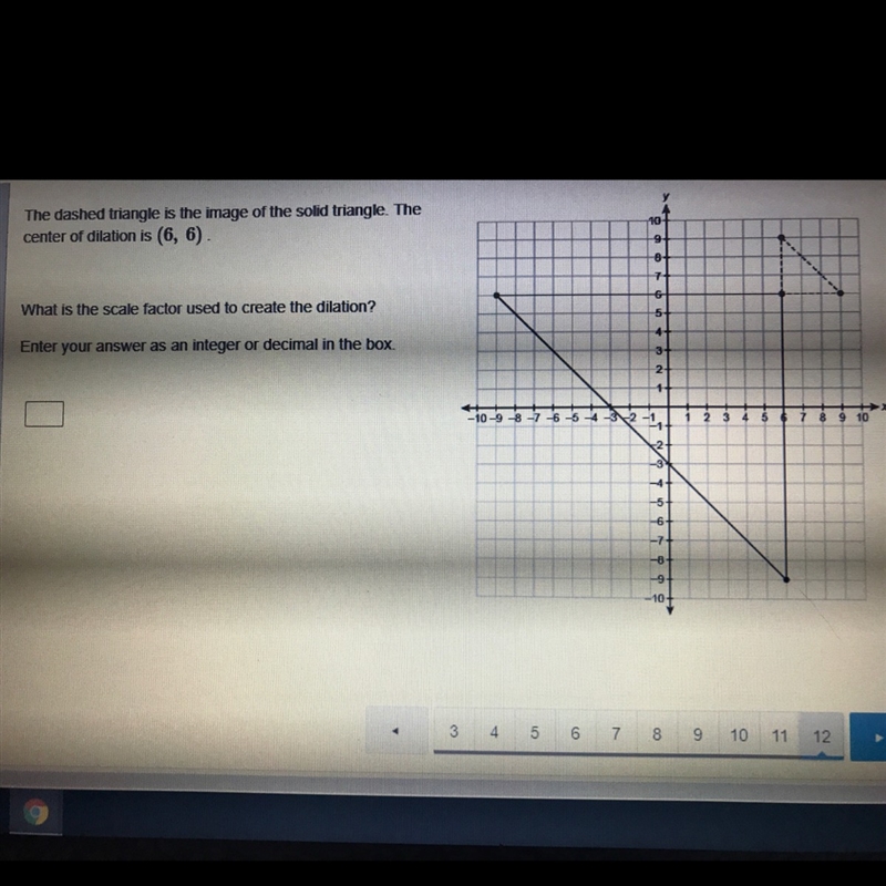 What is the scale factor used to create this dilation?-example-1