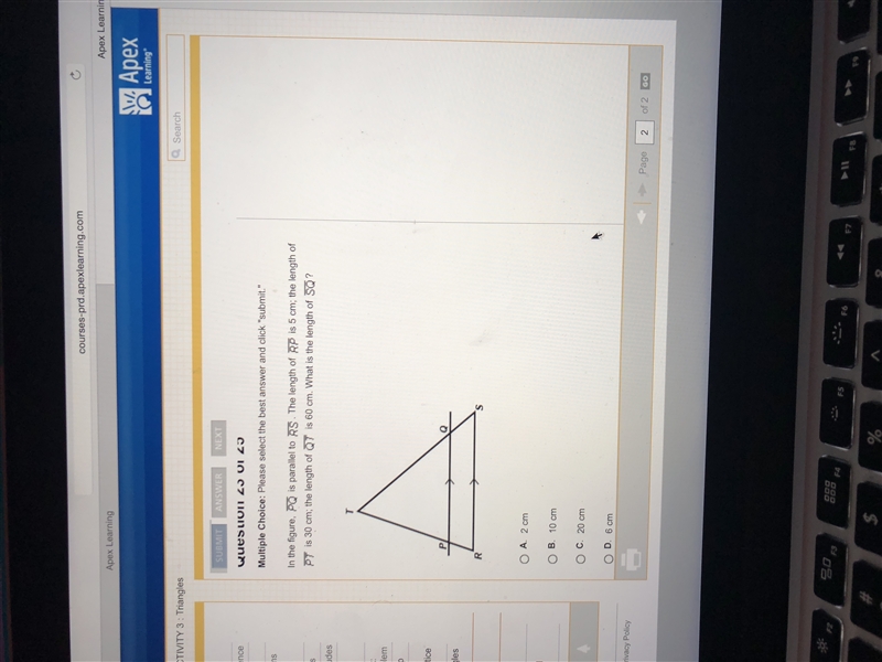 What is the length of sq?-example-1