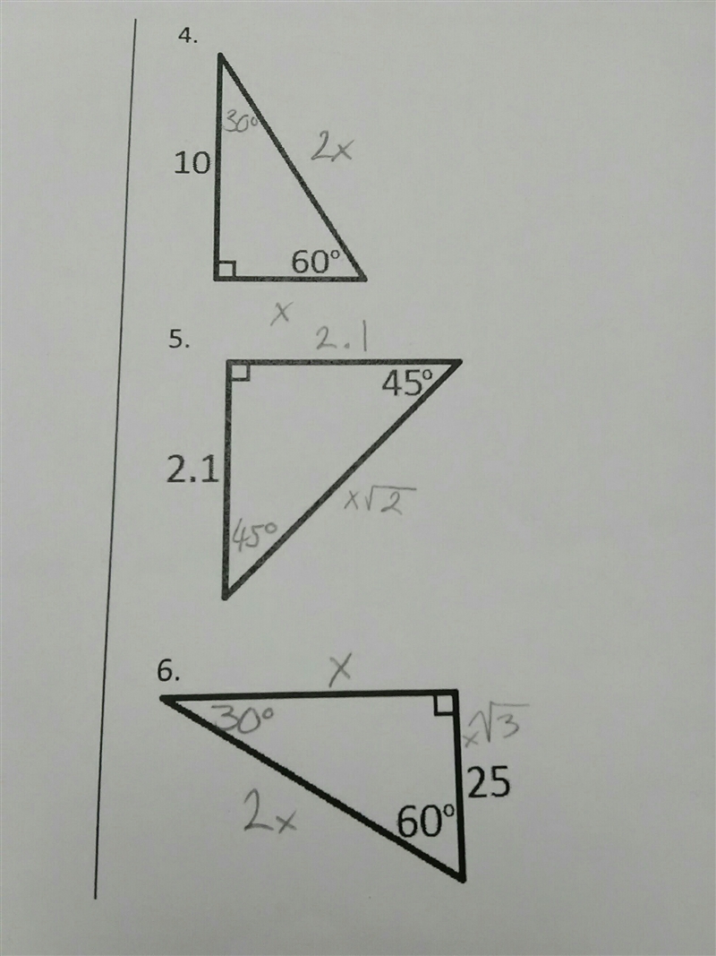 How do i find the missing sides?-example-1