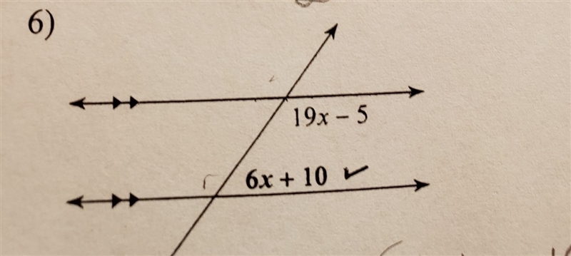 How do i find the measure of the angle with a check-example-1