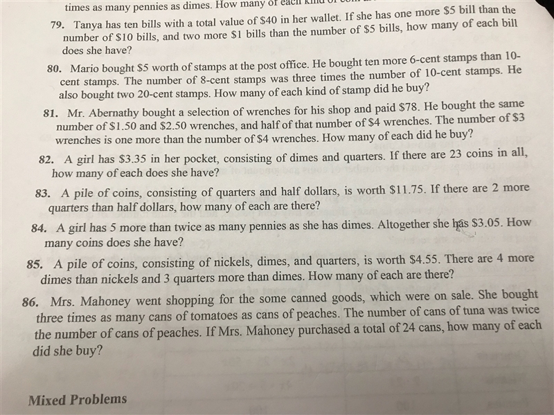 Can anyone please help me with problems 81, 83, and 86? PLeASE and THaNK YOU!-example-1