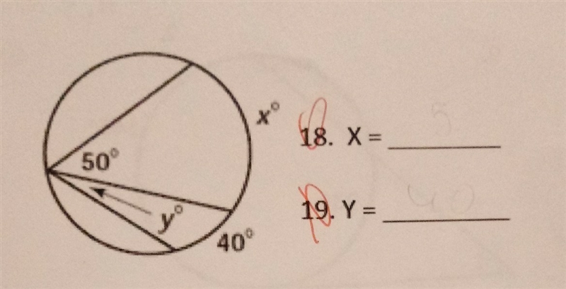 Please find X and Y. (pls ignore the red marks I got the question incorrect the first-example-1