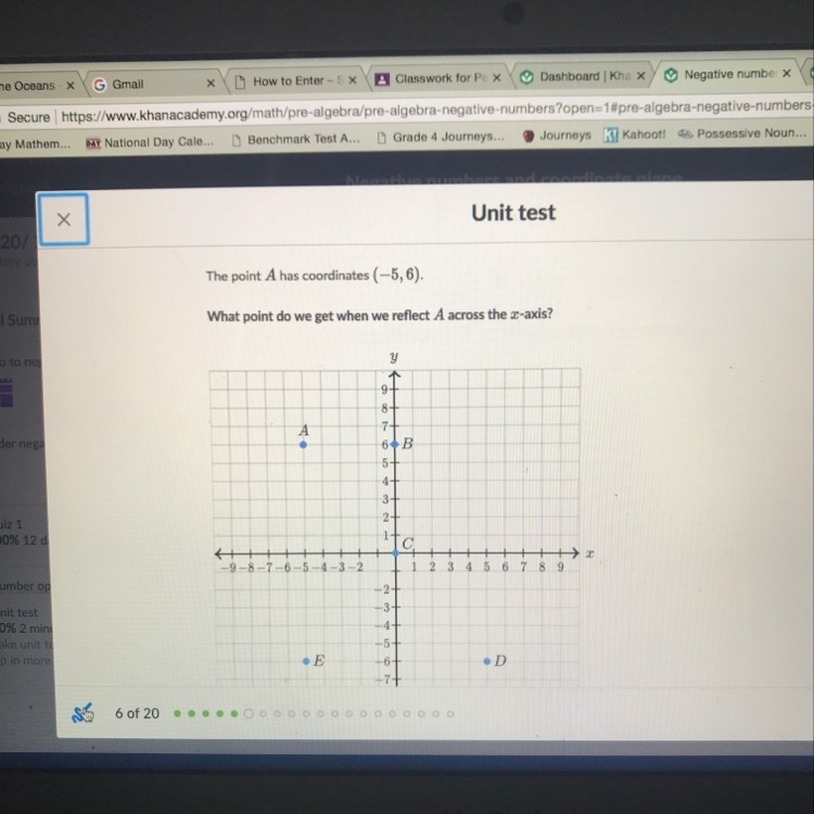 ANSWER THIS QUESTION WITH A, B, C, D, or E-example-1