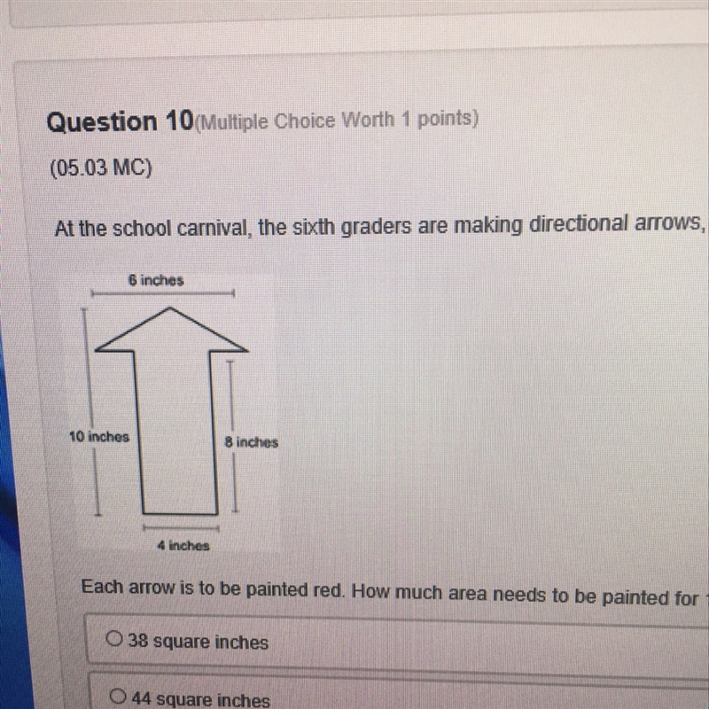 At the school carnival the sixth graders are making directional arrows each arrow-example-1