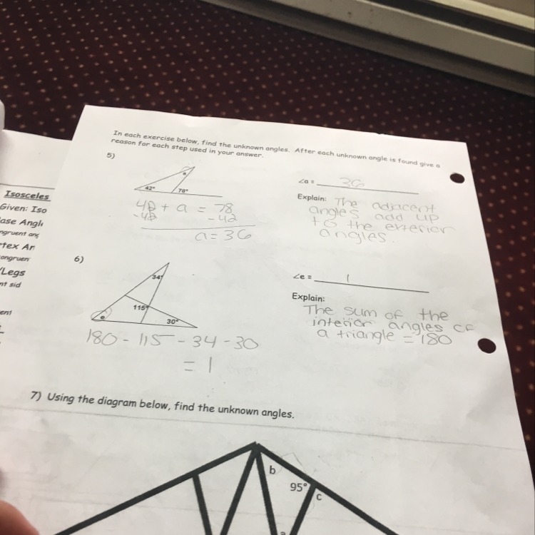 I need to know if 5 and 6 are right and i need help with 7-example-1