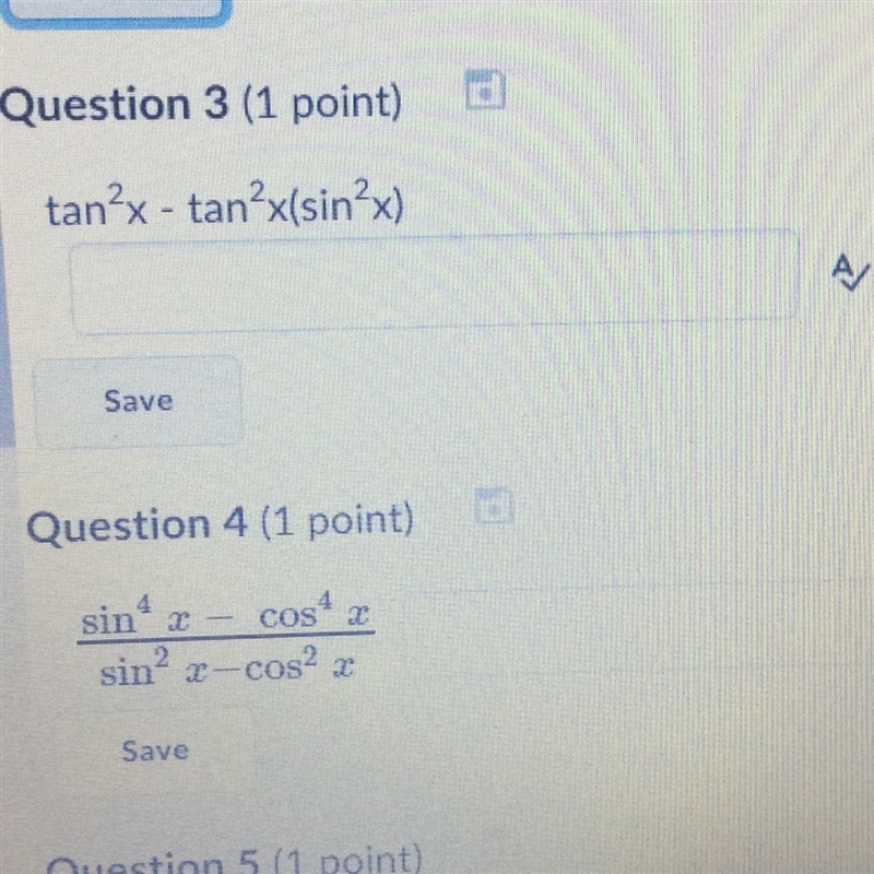 I need help with trig identities!!! (You will get 10 points!)-example-1