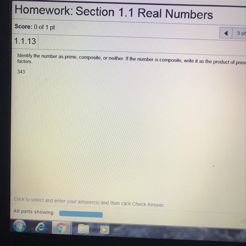 identify the number as prime, composite, or neither. If the number is composite, write-example-1