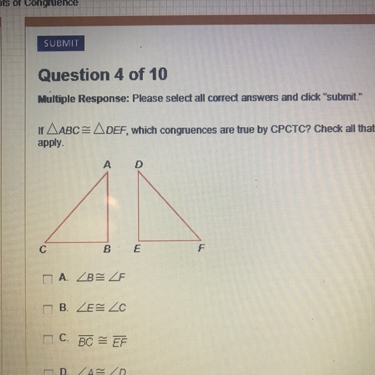 Which conferences are true by CPCTC?-example-1