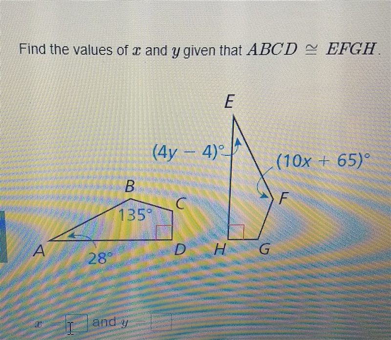 I need help!!!!!! what is x&y?-example-1