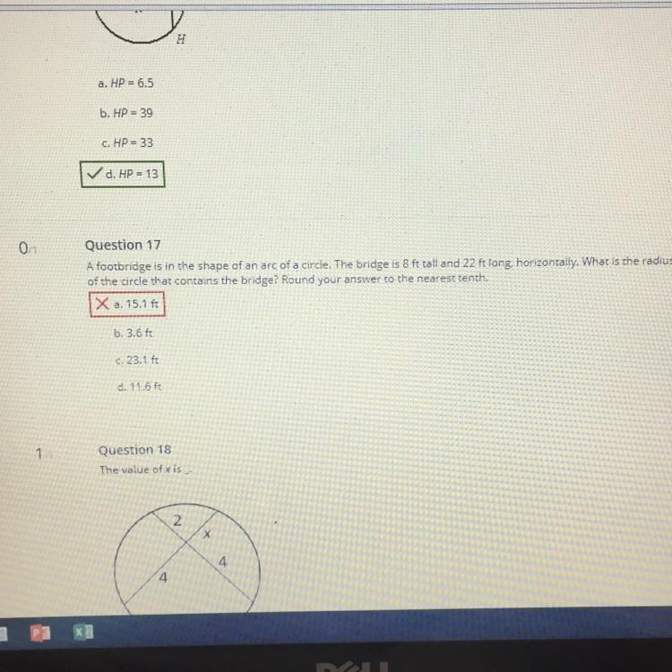 Does anyone know why I got #17 wrong? And what would the right answer be?-example-1