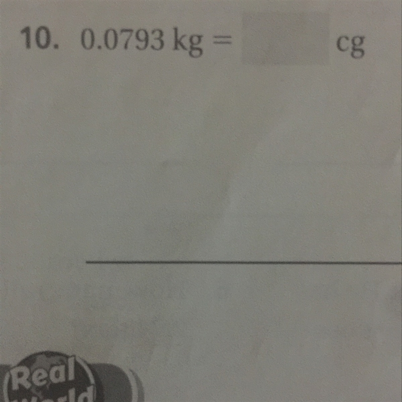 0.0793 kg= __ cg please help fast.-example-1