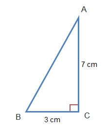 What is the length of the hypotenuse of the triangle?-example-1