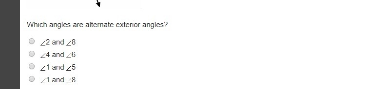 Parallel lines s and t are cut by a transversal r.-example-2