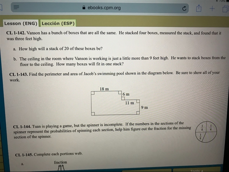 Can someone help me with 1-142 all the way to 1-144??-example-1