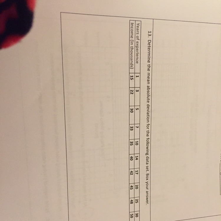 The mean absolute deviation,like where do I take it from?-example-1