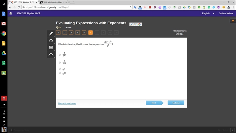 Which is the simplified form of the expression-example-1