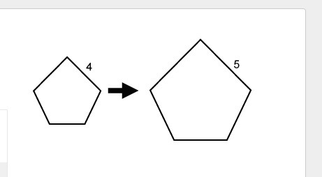 LOOK BELOW FOR PICTURE The first Pentagon is dilated to form the second pentagon. Drag-example-1