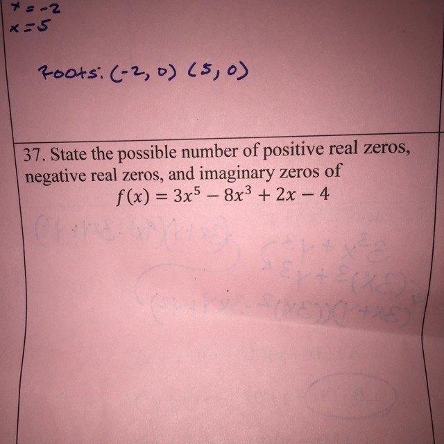 State the possible number of zeros.-example-1